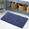 thumbnail image 2 of TECHMILY Extra Soft Chenille Bath Rug, Cloud White Microfiber Bathroom Rug with Non-Slip Backing, Super Absorbent, 20 x 30 in, 2 of 8
