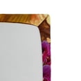 thumbnail image 2 of Ambesonne Spa Fitted Sheet, Romantic Garden, Queen Size, Purple White and Green, 2 of 2