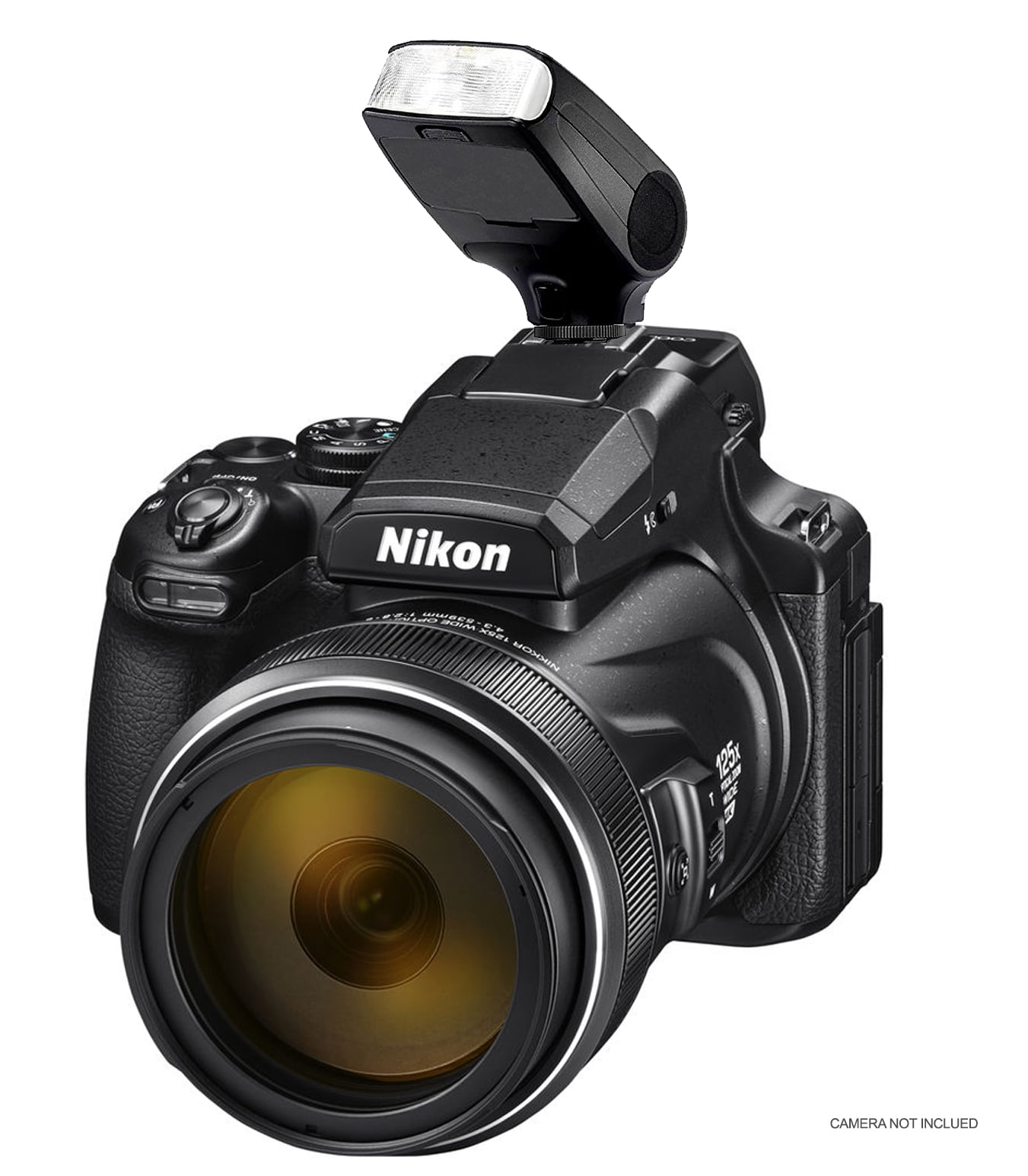 Nikon COOLPIX P1000 Digital Camera w/ Professional Flash, 16GB MC, Tripod