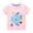 Pink, variant on Agkizg Toddler Baby Girls Summer Tops,Short Sleeve T-shirt for Kids,Children's Print Clothing Loose Beach Vacation Tops 3-4 Years