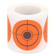 thumbnail image 1 of Fluorescent Orange Adhesive Paper Shooting Targets - 250 Sheets Roll, 1 of 5