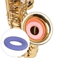 thumbnail image 4 of Unatoiry Tenor Saxophone Mute Ring Silencing Rings Music Instrument Accessory Decreasing Sound Sax with Solid Color Purple 1Set, 4 of 6