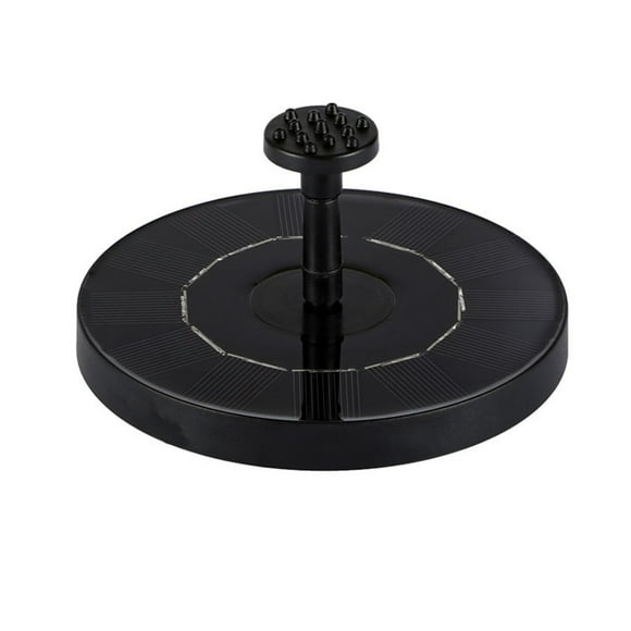 Wosthever Fuente de agua con energía solar Estanque Piscina Patio Rociador de agua decorativo con 4 boquillas Jardín y Patio