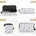 thumbnail image 5 of Hair Tool Organizer Bag with Heat Resistant Mat Removable Travel Storage Case for Hot Air Brushes Curling Irons Cartoon Turtle Pattern, 5 of 8