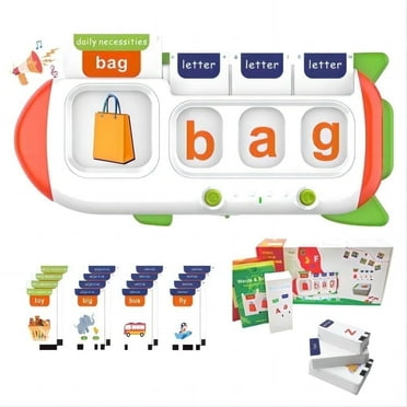 PUCACHI Interactive Talking Flashcards for Kids 3-8，Speech Therapy Toys with 107 Sight Words & Sound Effects，Autism Sensory Learning Tools，Educational Gift for Boys/Girls