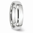 thumbnail image 4 of White Cobalt Ring Band Wedding Standard Domed Polished 5mm, 4 of 6