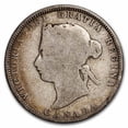 thumbnail image 2 of 1870 Canada 25 Cents Victoria Good, 2 of 2
