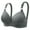 Gray, variant on ZKCCNUK Women's Bras Fashion Comfortable Breastplate Lace Breathable Bra Underwear No Rims Everyday Bras Size S-2XL