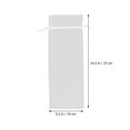 thumbnail image 5 of TABLZONE Elegant White Cloth Wine Bottle Bag for Storage and Transport, Reusable, Easy to Clean, Wine Carrier, 5 of 6