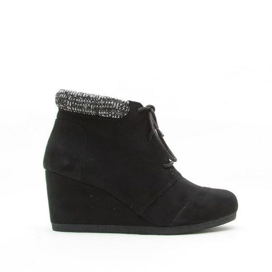 rex wedge booties