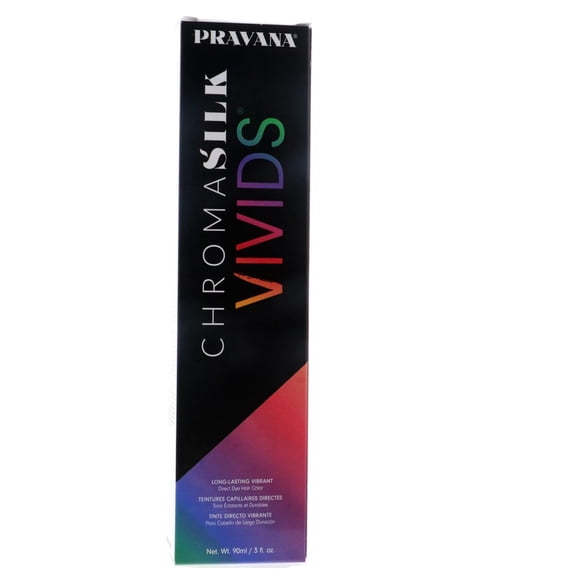 PRAVANA - ChromaSilk VIVIDS Semi-Permanent Hair Color Vivids Violet 3 Oz. * BEAUTY TALK LA *