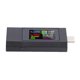 thumbnail image 5 of Probador USB C Multímetro Tipo C Medidor De Potencia USB C 0-195W 0-6.5A Probador De Capacidad De Potencia De Corriente De Voltaje Con Pantalla A Color Para Productos Digitales, 5 of 7
