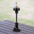 thumbnail image 4 of Luz De Popa Lámpara de yate LED de 360 ​​grados de luz redonda de 12V blanca para pontón de barcaza de barco de yate Likrtyny Accesorios para autos y motos, 4 of 9