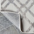 thumbnail image 4 of 7' X 9' Slate Geometric Stain Resistant Non Skid Indoor Outdoor Area Rug, 4 of 5