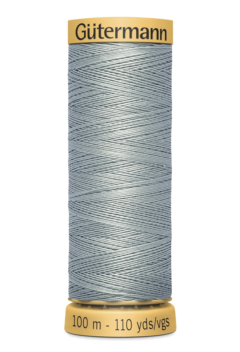 Gutermann 110 Yd Natural Cotton Thread-Slate