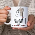thumbnail image 2 of Gifts For Physician Assistant PA - Birthday Christmas - Physician Assistant Mode All Day Every Day Stethoscope 11oz White Ceramic Coffee Tea Mug for Men Women Healthcare Worker, 2 of 7