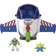 Imaginext Disney Pixar Toy Story Buzz Lightyear Space Mission Action Figure Set, 5 Pieces