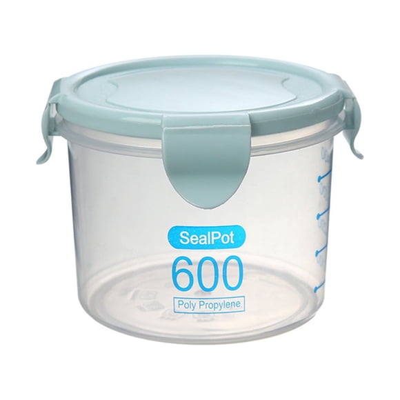 Contenedores de almacenamiento Latas herméticas Cajas de almacenamiento de plástico Cajas de almacenamiento apilables Refrigerador de cocina Tanques de almacenamiento un almacenamiento