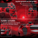 thumbnail image 5 of Controlador inalámbrico para P4, joystick de juego remoto compatible con P-4/P-4 Slim/P-4 Pro/PC (Camo rojo), 5 of 8