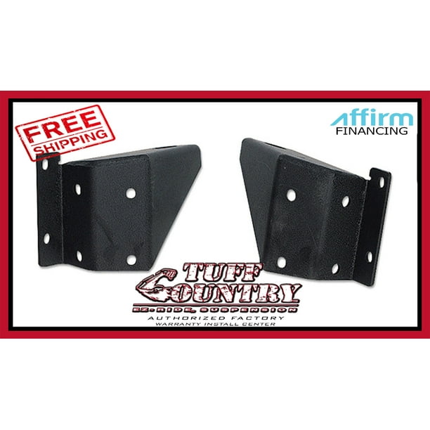 Tuff Country 20744 4" Radius Arm Drop Bracket for 197379 Ford Bronco/F
