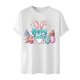 thumbnail image 4 of Camisa Casual de Cuello de la Tripulación de la Impresión de Pascua de Manga Corta de Verano Top Ligero de Poliéster para los Hombres, Camiseta de Manga Corta para el Uso Diario de Primavera Verano, 4 of 8