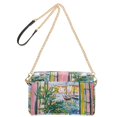 thumbnail image 2 of FORMRS Women Crossbody Purse with Chain Strap Vegan Leather Shoulder Handbag, Yellow Window, 2 of 7