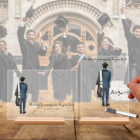 Desktop Decor 10ml 2022 Graduation Season Ornaments Opening Season Desktop Ornament Acrylic Crafts Desktop Decor 10ml 2022 Graduation Season Ornaments Opening Season Desktop Ornament Acrylic Crafts