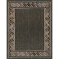 thumbnail image 3 of 9x12 Water Resistant, Large Indoor Outdoor Rugs for Patios, Front Door Entry, Entryway, Deck, Porch, Balcony | Outside Area Rug for Patio | Gold, Greek Key | Size: 8'9'' x 12'2'', 3 of 8