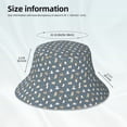 thumbnail image 3 of Salouo Cute Cats And Dogs Print Unisex Bucket Hat, Outdoor Summer Beach Fishing Sun Hat Fun Outdoor Vacation Hat for Men Women Teens,Reversible Double-Side-Wear, 3 of 6