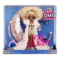thumbnail image 4 of LOL Surprise Holiday OMG 2021 Collector NYE Queen Fashion Doll with Gold Fashions and Accessories, New Year’s Celebration Look, Light Up Stand – Great Gift for Girls Ages, 4 of 10