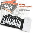 thumbnail image 1 of Piano Flexible enrollable plegable portátil teclado de silicona suave Ehuebsd 49 teclas regalos musicales para niños, 1 of 9