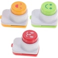 thumbnail image 3 of 3 Pcs DIY Sushi Tool Smile Face Laver Seaweed Embossing Device Rice Ball Onigiri Mould, 3 of 5
