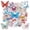 1A-35pcs, variant on 35pcs-70pcs Colorful Stationery Stickers Butterfly PVC Stickers Floral DIY Stickers for Laptops Suitcase Phone