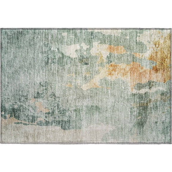 Dalyn Rugs Premium Machine Washable Mayfield AMF1157 Seafoam 1'8" x 2'6" Rug