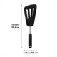 thumbnail image 3 of Turner OXO Good Grips, silicona flexible, pequeña y tortilla negra, 3 of 7