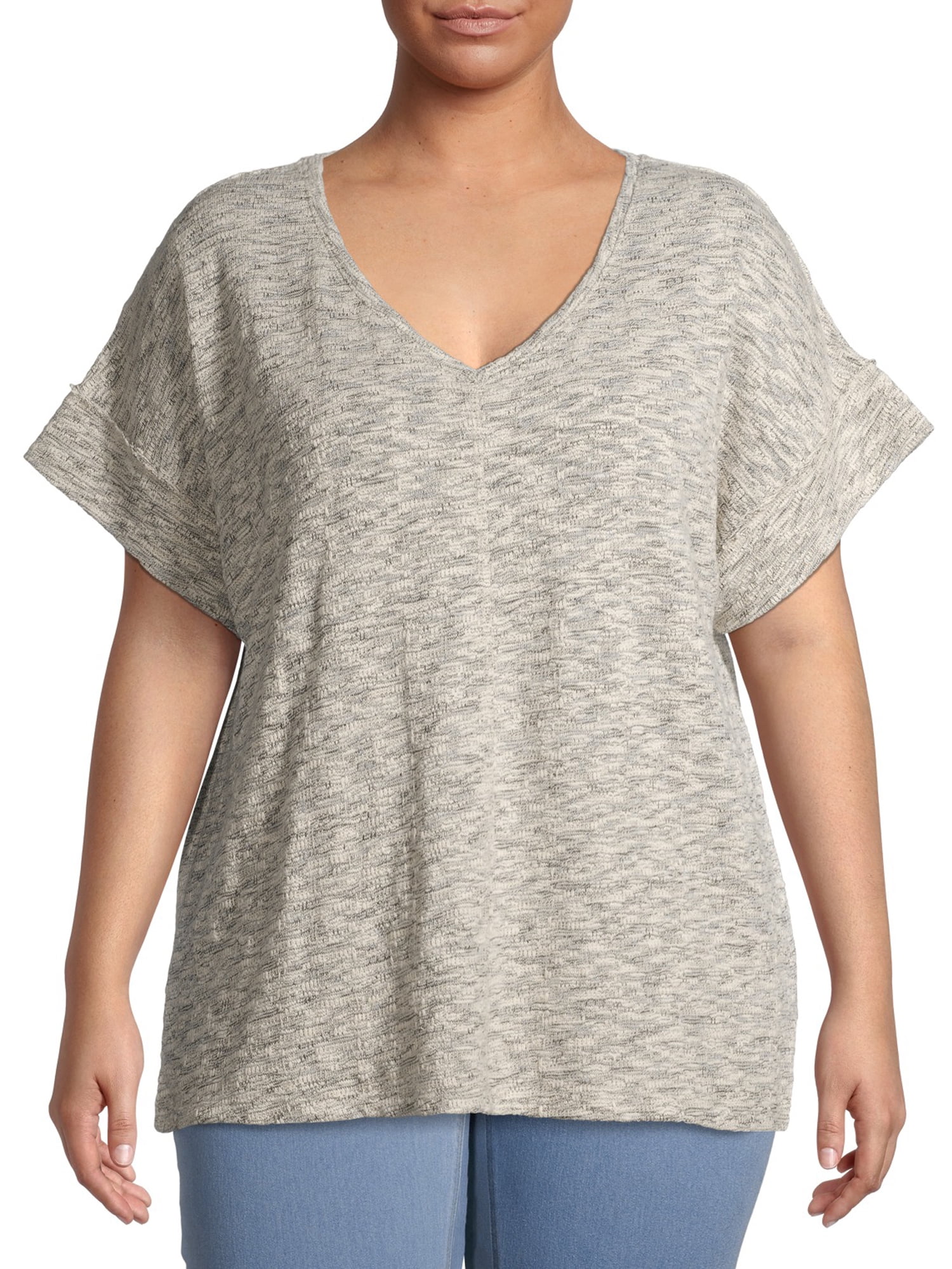 terra & sky v neck t shirt
