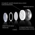thumbnail image 4 of WiseWater Handheld Shower Head with Long Hose, High Pressure Shower Head with Hard Water Shower Filters, for Dry Skin & Hair, Brushed, Adjustable, 4 of 8