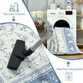 thumbnail image 4 of Balacho Traditional Farmhouse Floral Indoor Light Blue Area Rug for Living Room, 6' x 9', 4 of 7