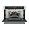 thumbnail image 5 of 30 In. Black Stainless Steel Built-in Convection Microwave Oven with Speed and Sensor Cooking, 1.6 Cu. Ft., 5 of 20