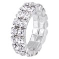 thumbnail image 3 of Joyería de la playa del pie del anillo del del pie del cristal de plata ajustable de de las mujeres de la moda Yinane anillo del dedo del pie, 3 of 3
