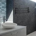 thumbnail image 2 of Toallero para el baño sin taladrar, para colgar, con 3 toalleros, 40cm, 2 of 6