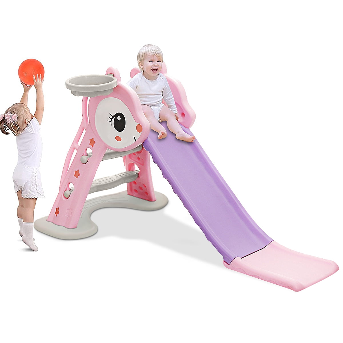 Kid Slides for Kid Playground Kid Climber Foldable Kid Sliders Play