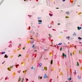 thumbnail image 6 of IDOPIP Baby Girls Tutu Dress Summer Sleeveless Ruffle Tulle Sundress Backless Party Princess Dresses, 6 of 7