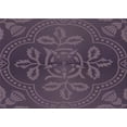 thumbnail image 1 of Ahgly Company Machine Washable Indoor Rectangle Transitional Plum Purple Area Rugs, 3' x 5', 1 of 7
