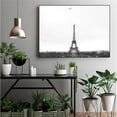 thumbnail image 3 of Giant Art Canvas  24x18 A Birds View of Paris Framed in White, 3 of 3
