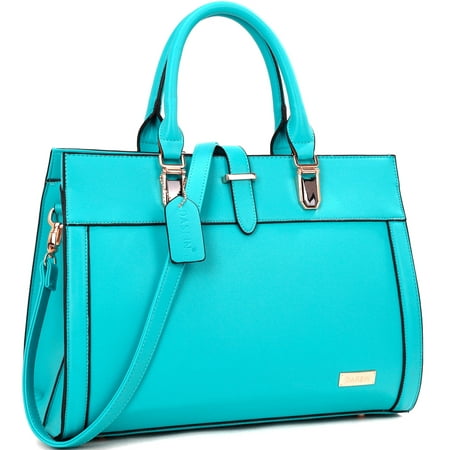 Faux Leather Work Satchel (Best Work Bags For Female Lawyers)