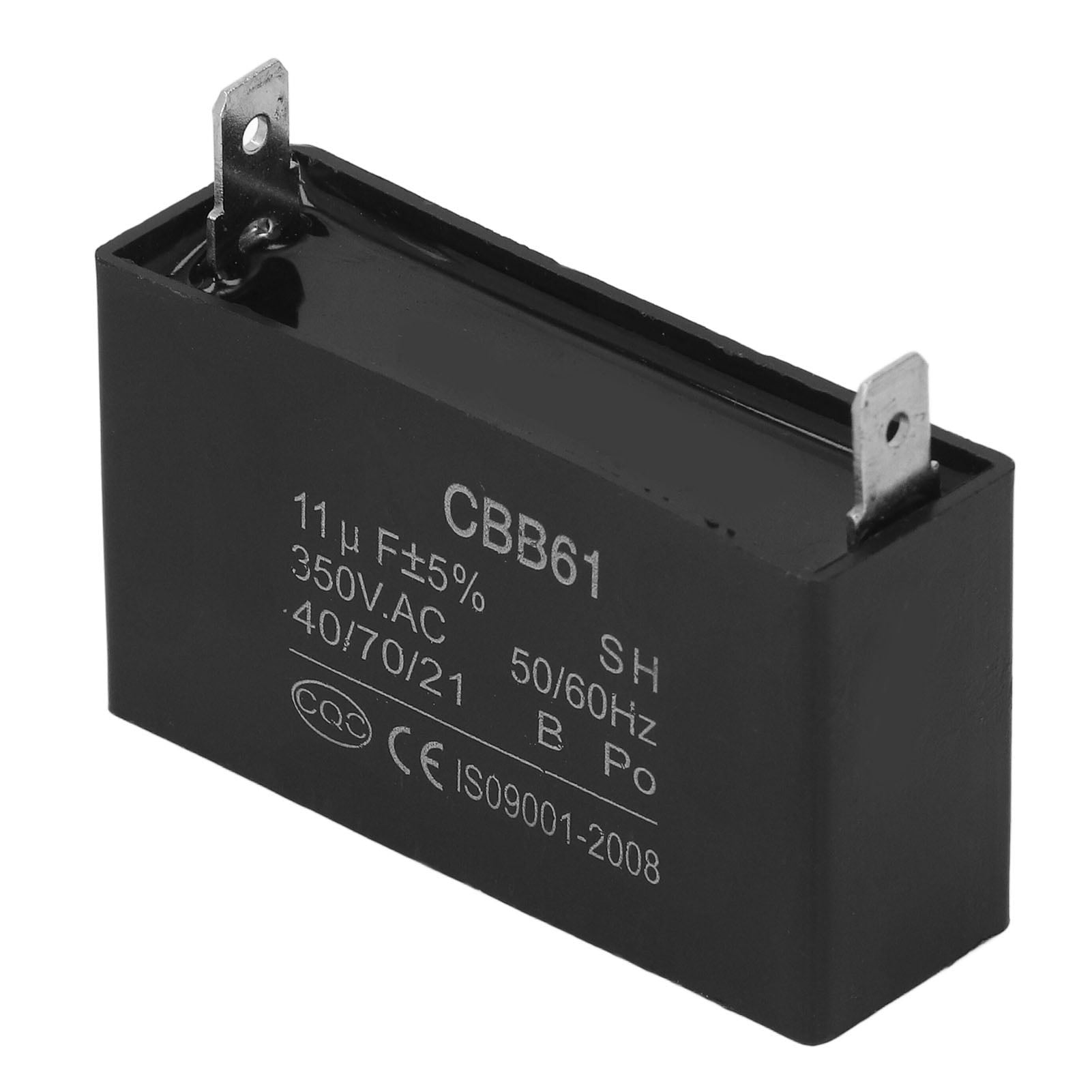 Gasoline Generator Capacitor, CBB61 11μF Generator Capacitor Heat