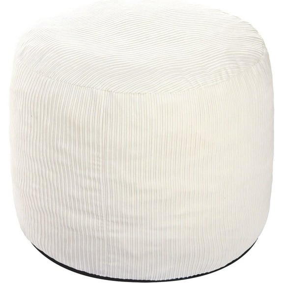 Small Pouf Ottoman Foot Rest Footstool and Ottomans Small for Couch Foot Stools for Living Room Boho Couch Ottomans White Beige Pouf Ottoman 20x15 Foot Rest Poufs Footstool