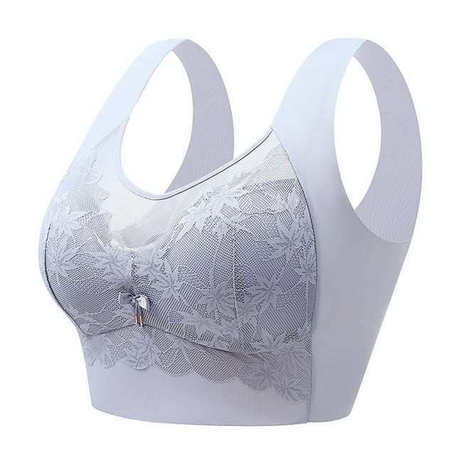 Birdeem Bras for Women Womans Embroidered Glossy Comfortable Breathable Bra Underwear No Rims