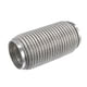 thumbnail image 1 of Tubo flexible de escape para automóvil, 76x203 mm 2.99 "x 7.99" Tubos de conector flexible de escape Fuelle universal para automóvil Durable Acero inoxidable Tono plateado, 1 of 1